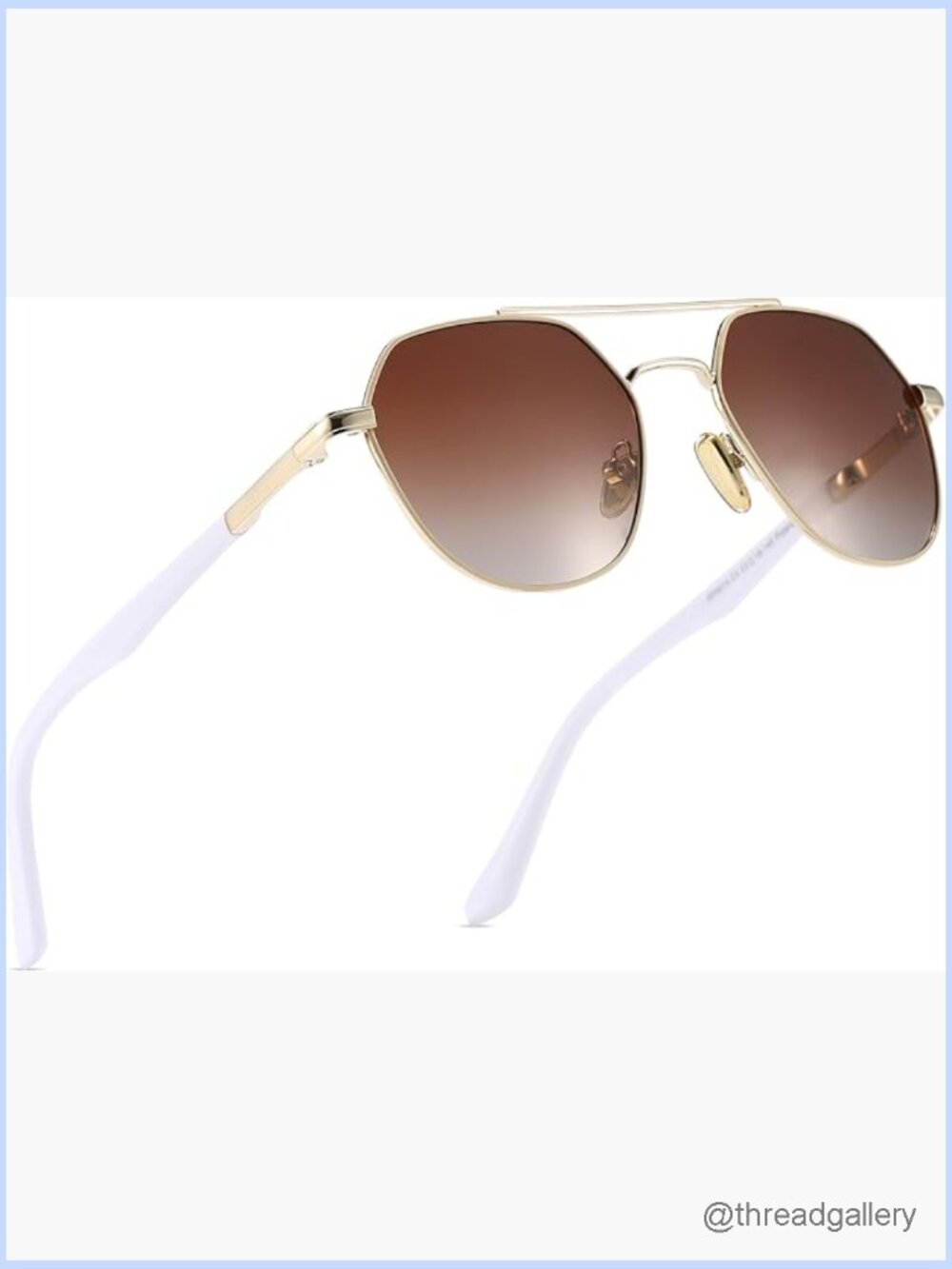 Polarized Aviator Sunglasses Classic Retro UV Protection Metal Frame